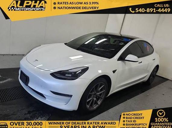 TESLA MODEL 3 2021 5YJ3E1EB0MF056333 image